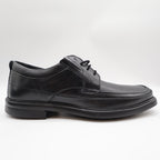 Hush Puppies Prinze Hopper Men's Black Leather Derby Oxford Dress Shoes - take2supply
