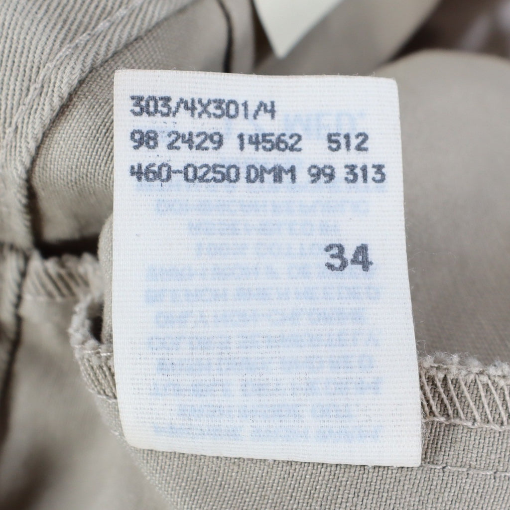 Lee Casuals Pleated Chino Pants Womens 12 M Khaki Cotton Wrinkle Free NWT - take2supply