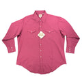 ELY CATTLEMAN Modern Western Shirt Mens XXL Burgundy Pearl Snap NWT - take2supply