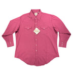 ELY CATTLEMAN Modern Western Shirt Mens XXL Burgundy Pearl Snap NWT - take2supply