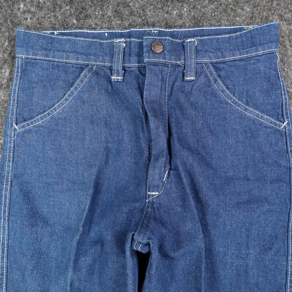 Dee Cee Rappers Jeans 16 Regular Vintage Blue Denim Straight Leg Made in USA NWT - take2supply