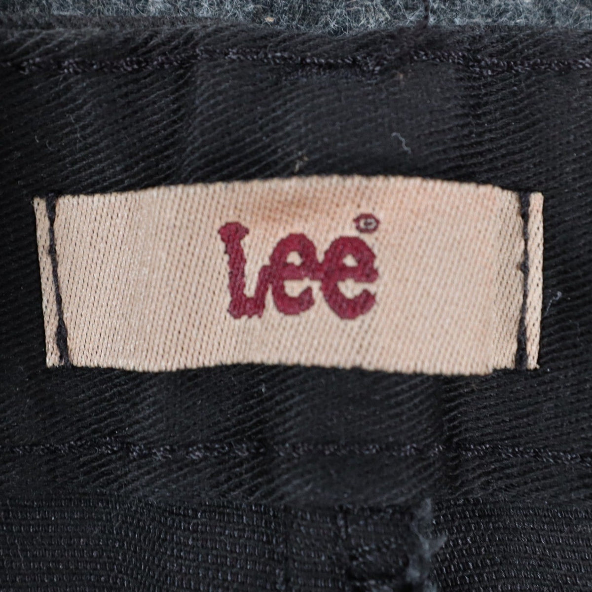 Lee Tapered Leg Pants Womens 16 L Black Side Elastic Stretch Pleated C864 - take2supply