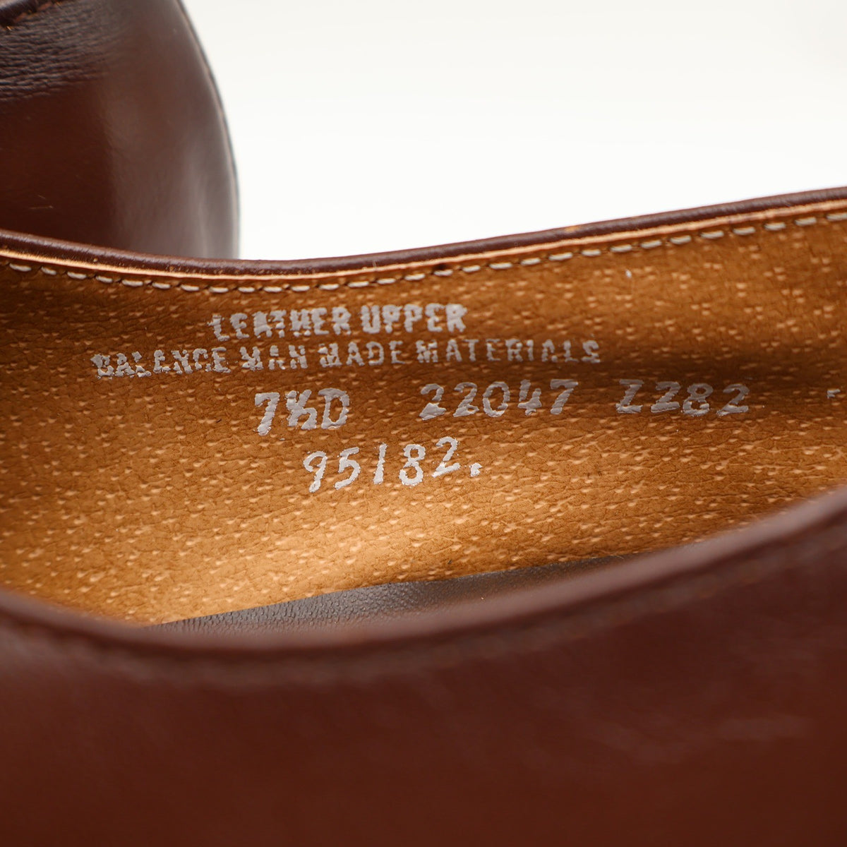 Barclay Loafers Mens 7.5 D Vintage Brown Leather Slip On Dress Shoes 95182 - take2supply
