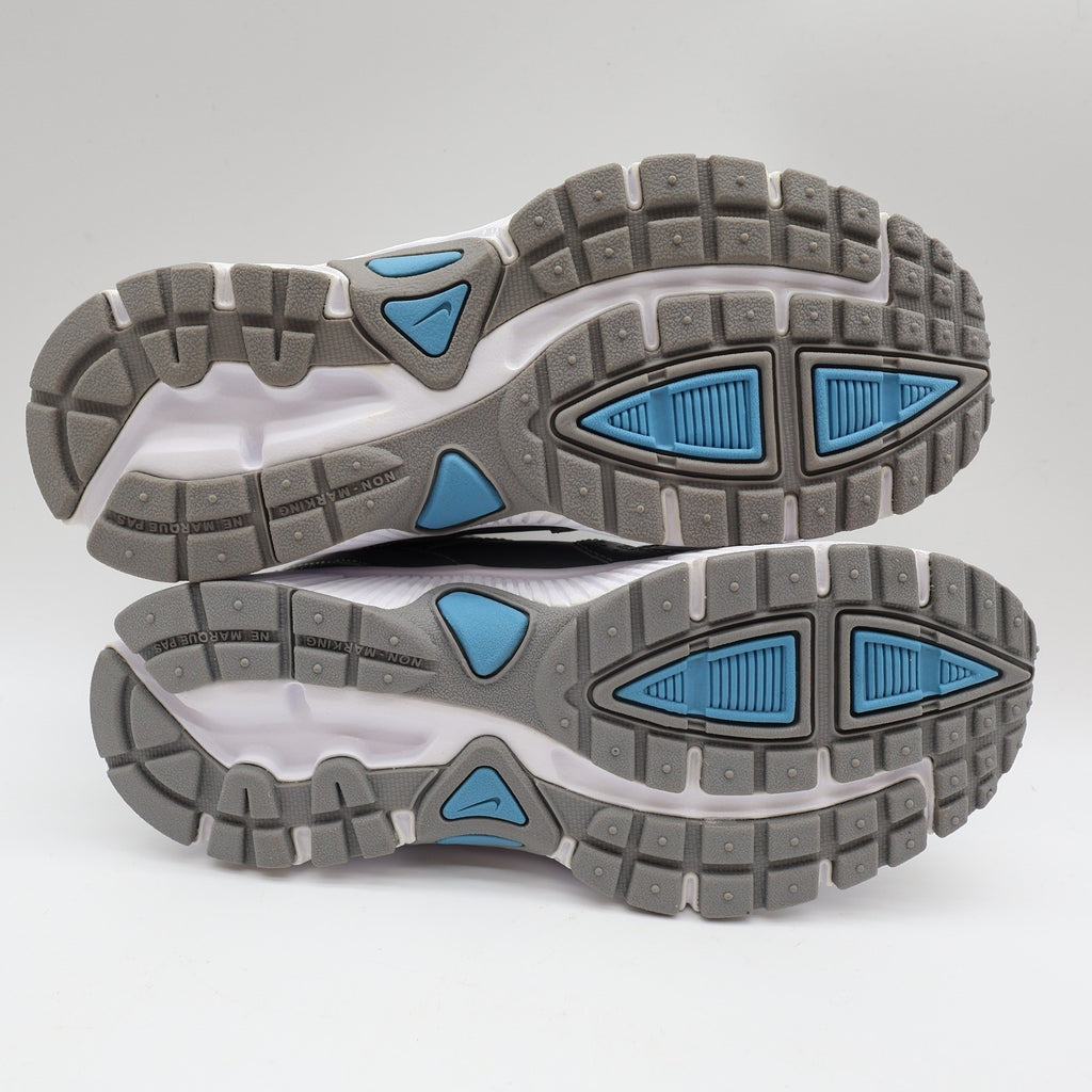 Nike Dart 7 GS/PS Kids 2.5Y Running Shoes 2009 Silver Scuba Blue 354820-142 NEW - take2supply