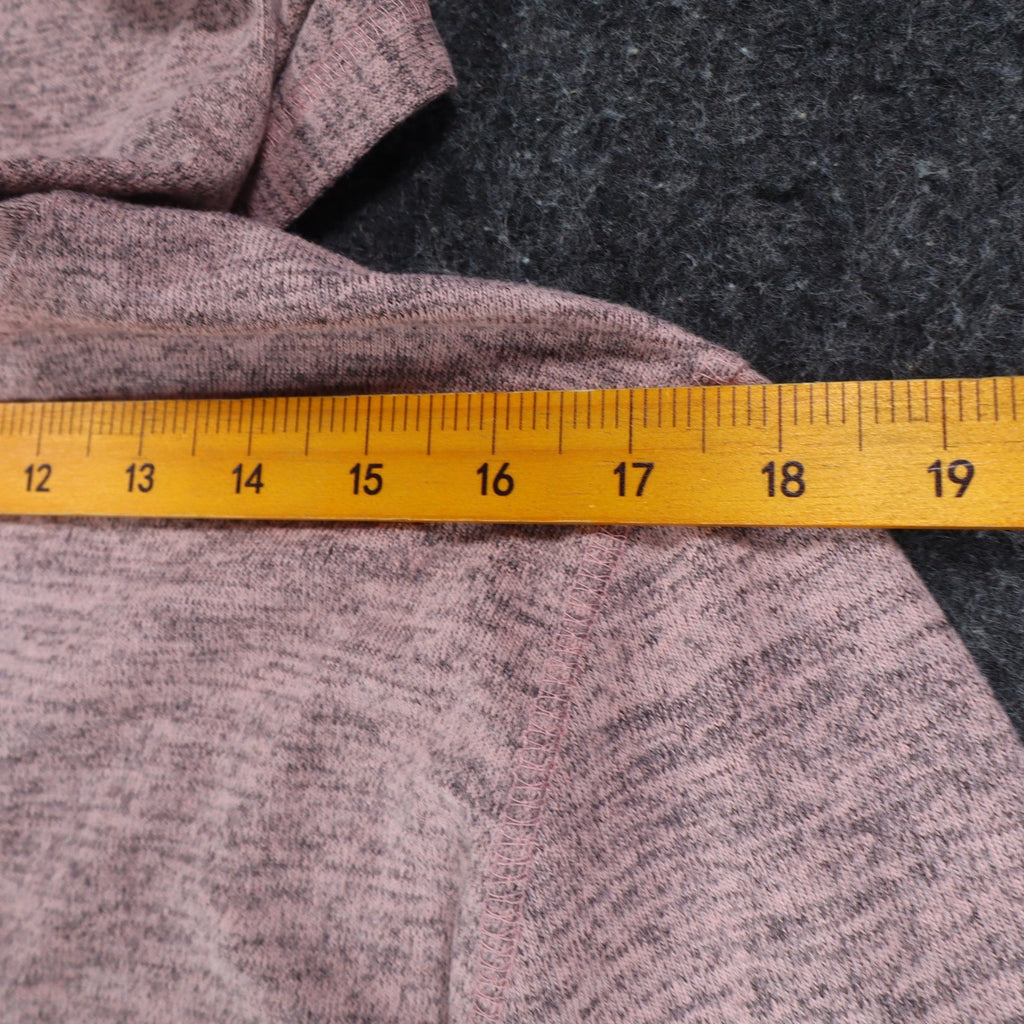 Southern Lady Womens XL Pink Marled Full Zip Hoodie Long Sleeve NWT - take2supply