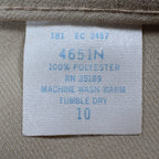 Perry Classics Wide Leg Trousers Womens 10 Vintage 70s Tan Polyester High Rise - take2supply