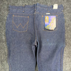 Wrangler Vintage 70s Flare Jeans Mens 40x32 No-Fault USA Made NOS NWT - take2supply