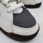 Nike Air Sonic Flight Mid Kids 2.5Y Vintage 1992 White Graphite Lake Blue 153039 - take2supply