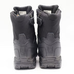 Battle Ops Tactical Boot Mens 10.5 Waterproof Side Zip Black Leather BOPS8001 - take2supply