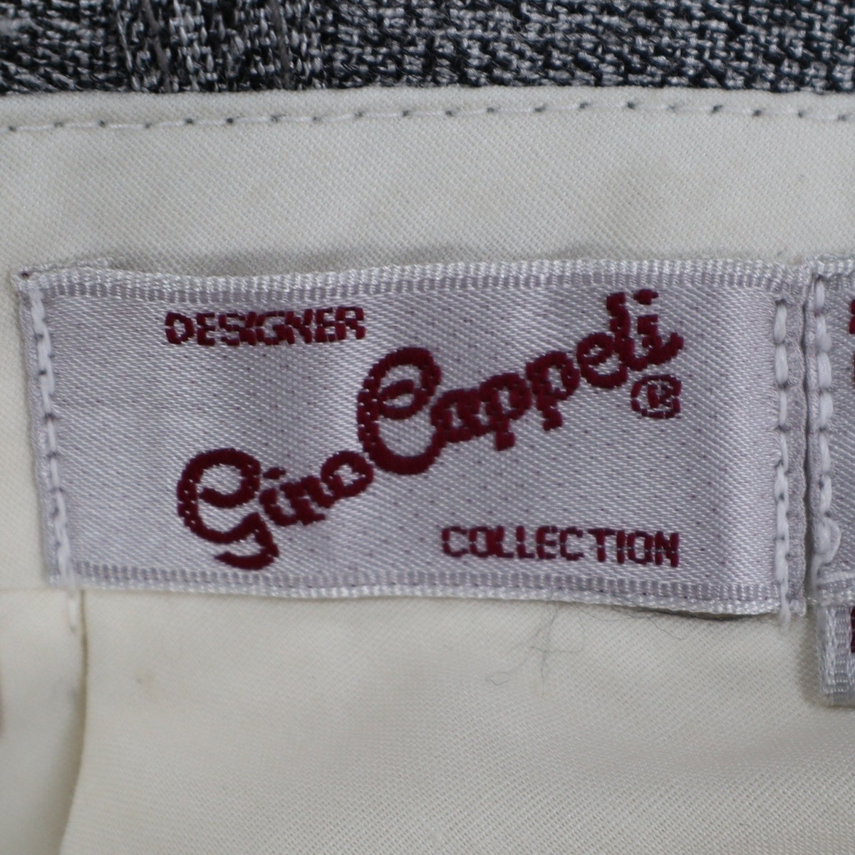 Gino Cappeli Trousers Mens 32 Vintage 90s Gray Pleated Romano Dress Pants NEW - take2supply