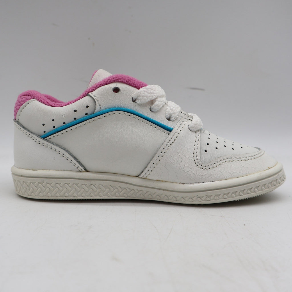 Willits Wind Sneakers Toddler 7.5 M Vintage 90s White Pink Butterfly Leather 288 - take2supply