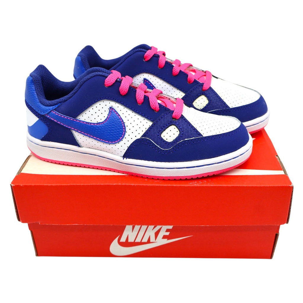 Nike Son of Force PS Sneaker 13C 2014 White Blue Pink Deadstock 616497-103 - take2supply