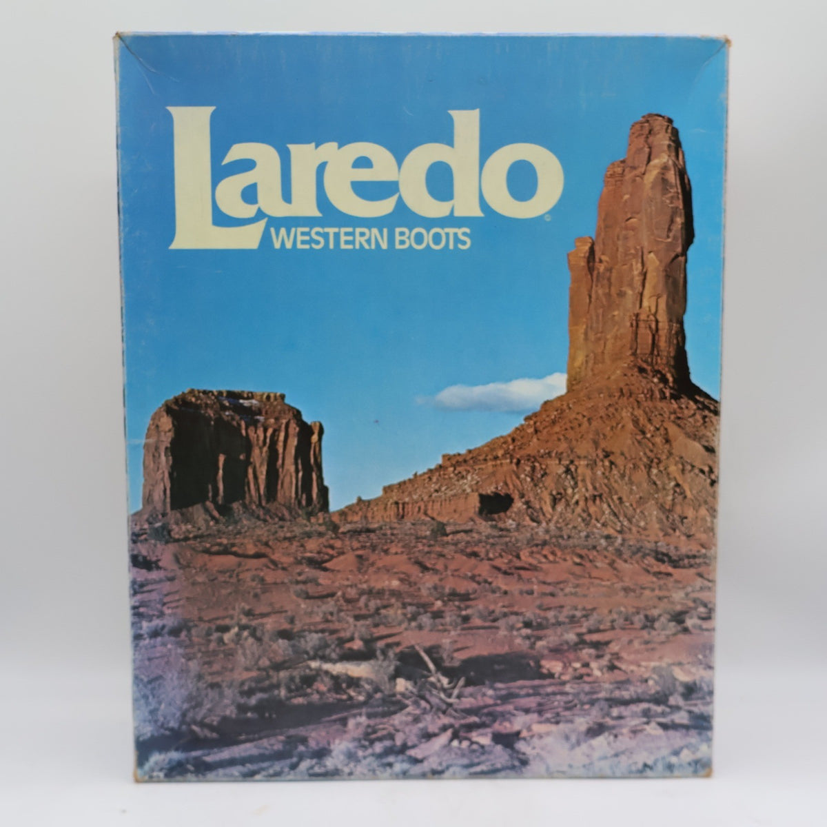 Laredo Western Boots Kids 4.5 D Vintage Natural Tan Leather Cowboy 28-01715 NAT - take2supply
