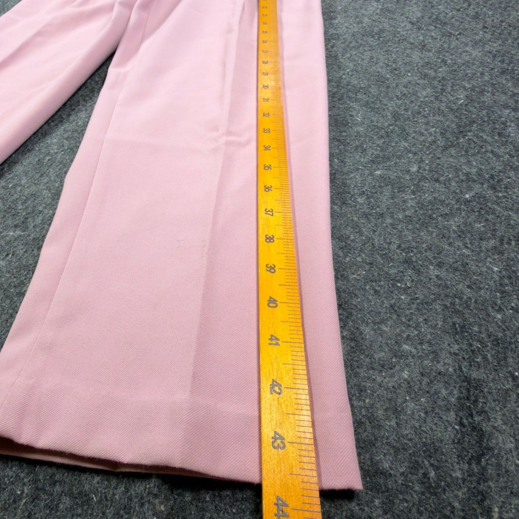 Lord Isaacs Vintage 90s Trousers Womens 16 Mauve Pink Polyester Rayon NWT - take2supply
