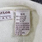 Carolyn Taylor Sweater Womens Small Cream Mock Neck Raglan Knit Top NWT - take2supply