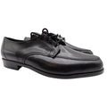 Barclay Moc Toe Derby Shoes Mens 9 EEE Black Leather Made in USA 98006 Wide - take2supply
