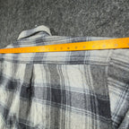 Salmon River Traders Plaid Flannel Shirt Mens XL Grey Wool Blend NWT C471 - take2supply