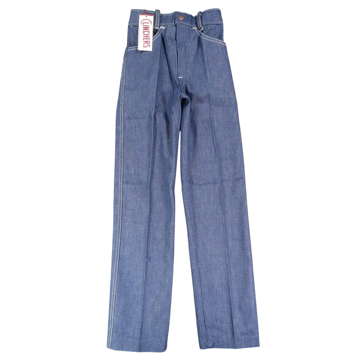 Vintage Clinchers Girls Jeans 8 Slim Blue Flare Leg Cotton USA NWT - take2supply