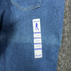 Wrangler Y2K Cowboy Cut Boot Cut Jeans Womens 9/10x32 Blue Denim NWT - take2supply