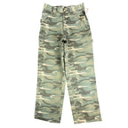 John Deere Carpenter Pants Boys Size 12 Y2K Camo Cotton Canvas Workwear NOS NWT - take2supply
