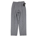Southern Lady Pants Womens 12 Navy White Gingham Cotton Stretch Side Zip NOS - take2supply