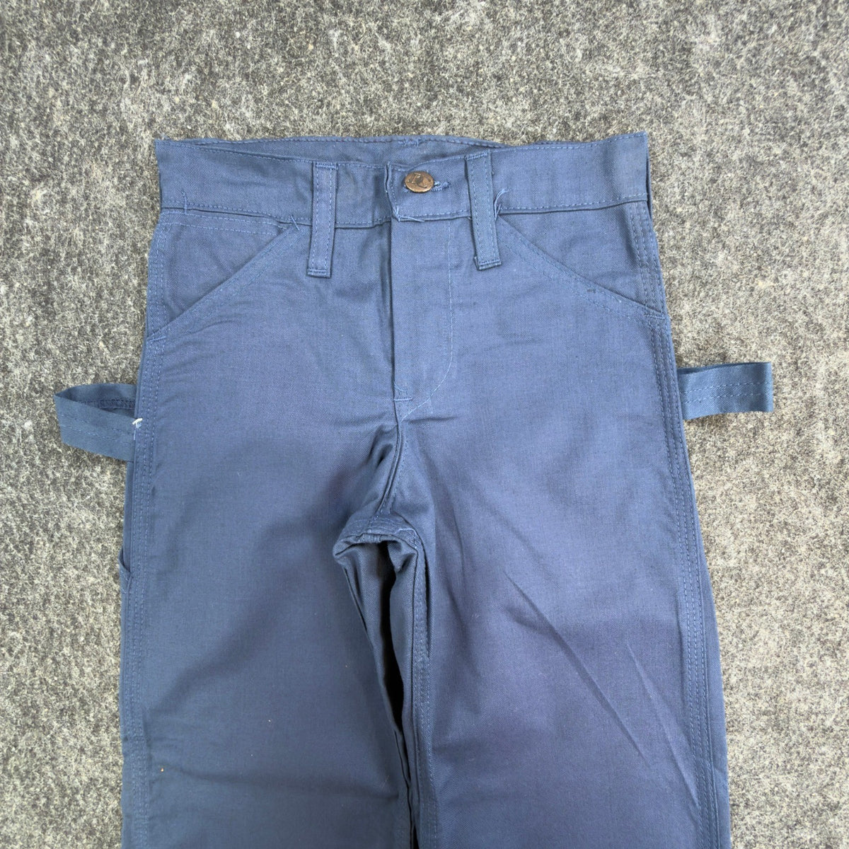 Dee Cee Vintage 70s Painter Pants Boys 8 Slim Blue USA Made NOS NWT 22x22 - take2supply