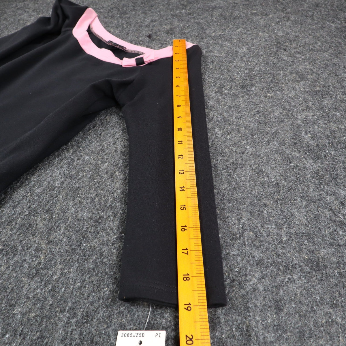 My Michelle Dress Medium Black Pink Bow 3/4 Sleeve Y2K Drop Waist NWT USA Made - take2supply