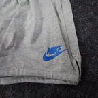 Nike Vintage 80s Shorts Boys L 14-16 Grey Blue Tag Deadstock Made in USA C1054 - take2supply