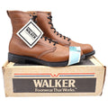 Walker Work Boots Mens 12 D Vintage Brown Leather Arctic Insulated USA Made 711 - take2supply