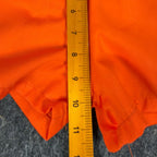 Fruit of the Loom Vintage 70s Gym Shorts Boys XS Orange Cotton NWT - take2supply