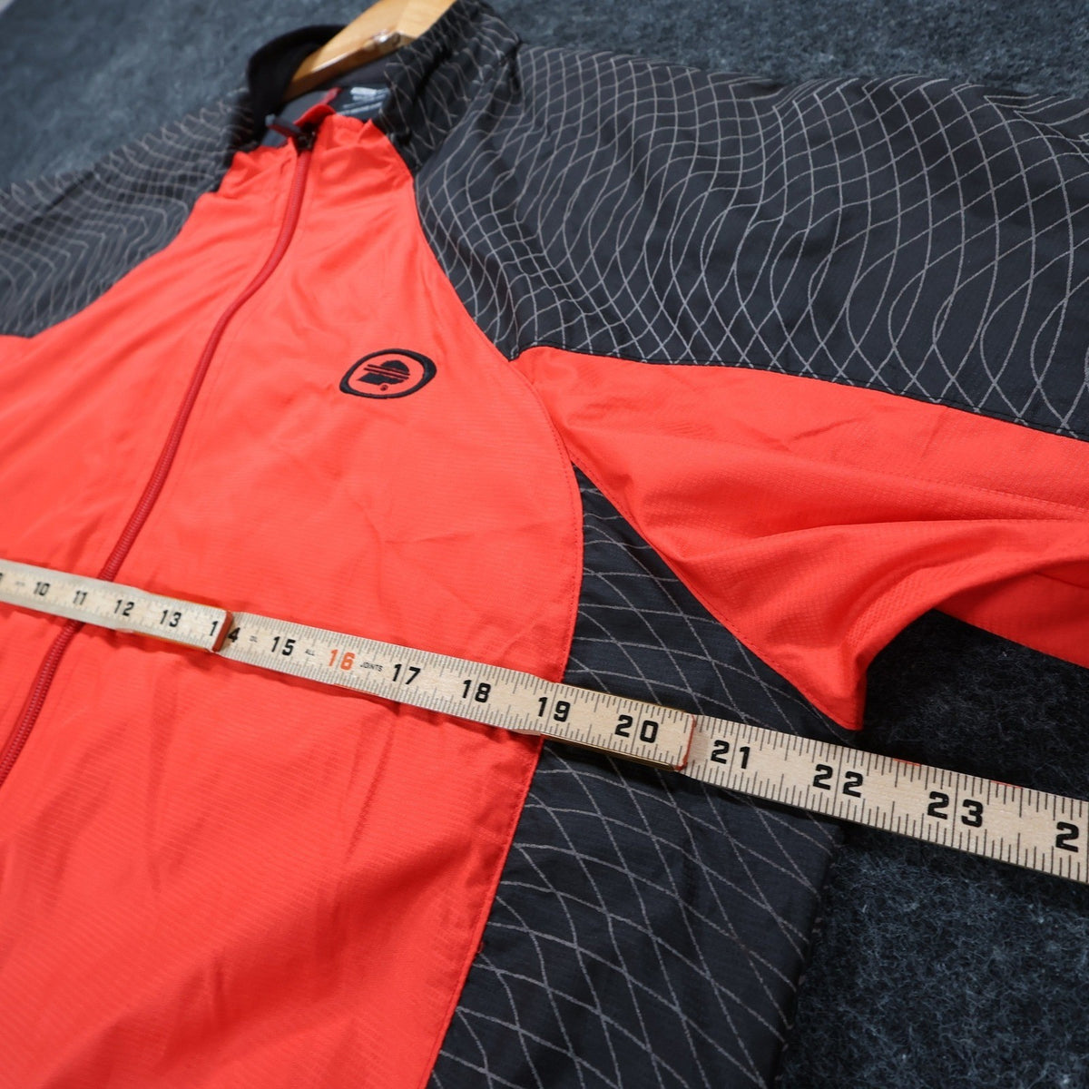 IllumiNite Cycling Jacket Mens Large Red Excellent Reflective - take2supply