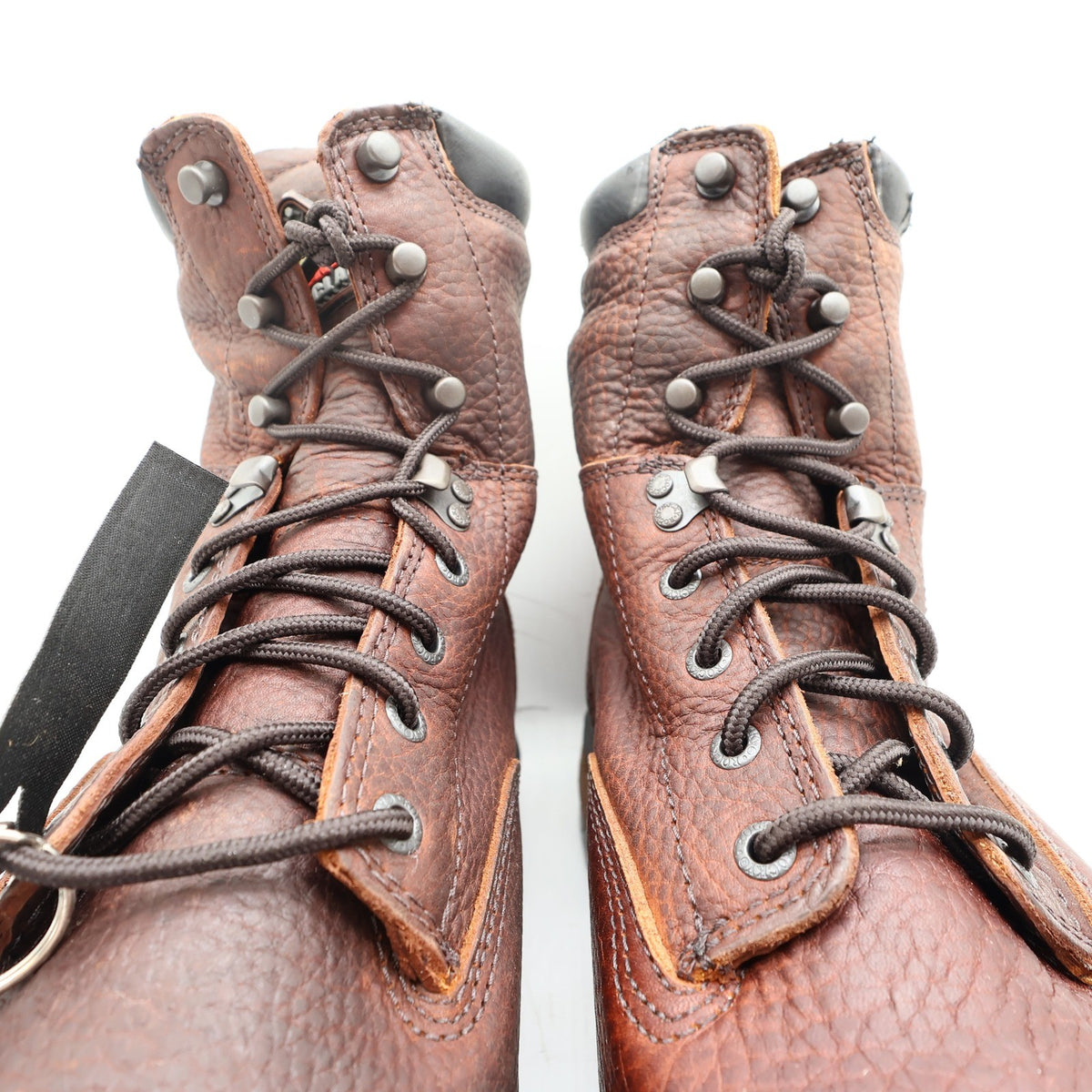 Rocky IronClad Steel Toe Work Boots Mens 12W Brown Leather Waterproof NWT - take2supply