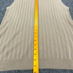 Port City Khaki's V-Neck Sweater Vest Mens L Tan Acrylic NWT Deadstock - take2supply