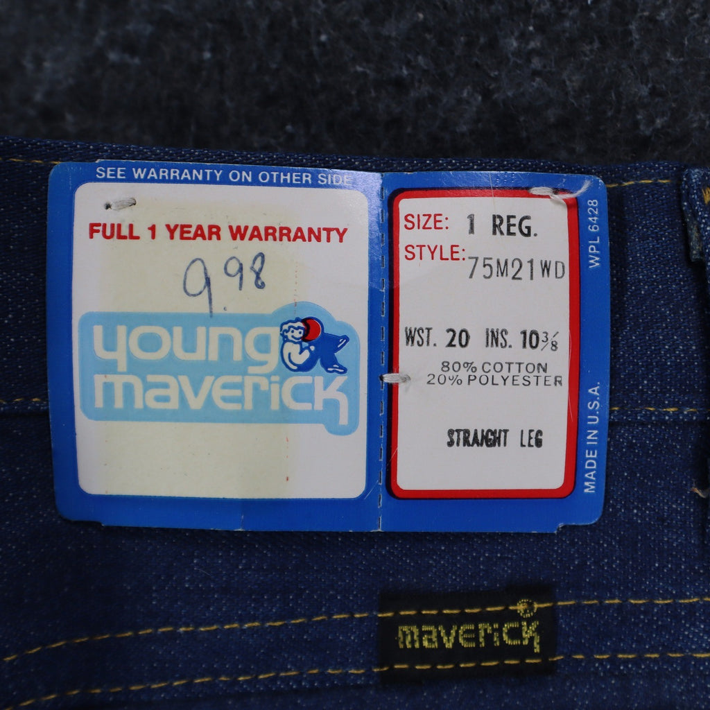 Young Maverick Vintage Boys 1 Reg Hot Air Balloon Jeans NWT USA - take2supply