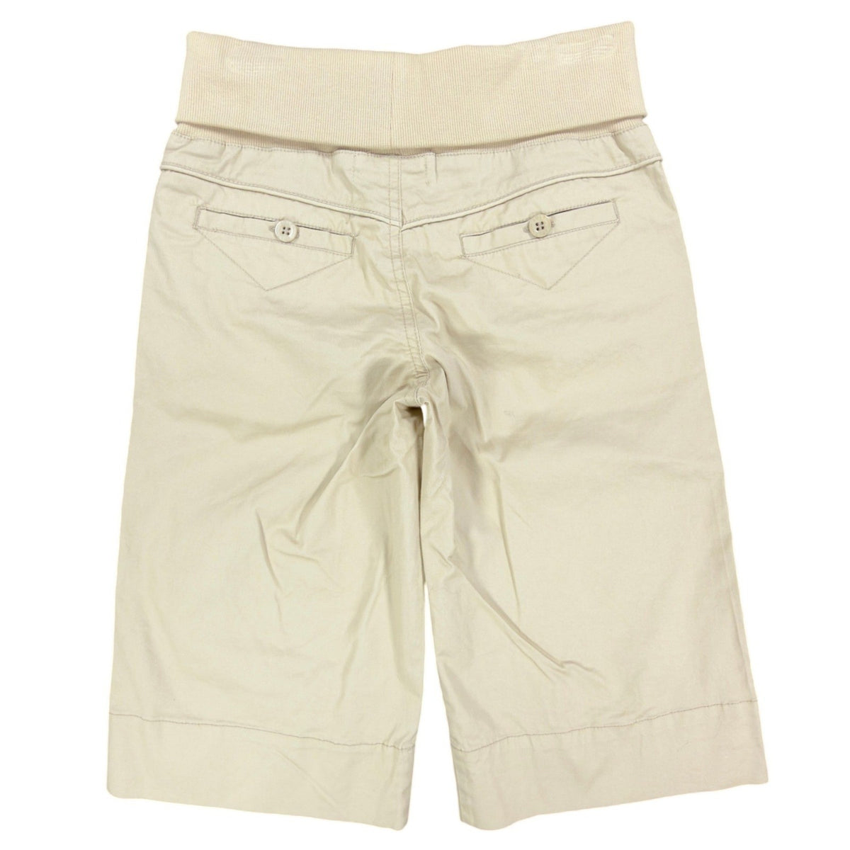 Jolt Y2K Bermuda Shorts Girls 10 Tan Khaki Cotton Stretch NWT Deadstock - take2supply