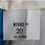 Haggar Classics Pants Womens 20 Turquoise Pleated Belted USA NWT Deadstock - take2supply