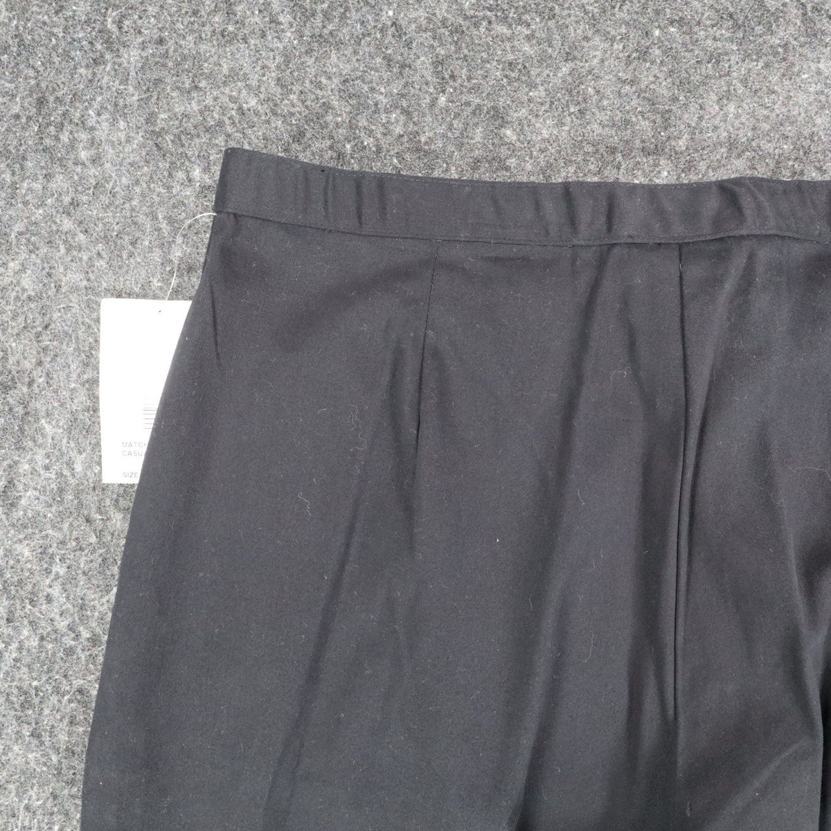 Company Collection Pants Womens 16 Y2K Black Cotton Stretch Straight Leg NWT - take2supply
