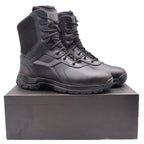 Battle Ops BOPS8001 Tactical Boot Mens 12 M/W Waterproof Side-Zip Black Leather - take2supply