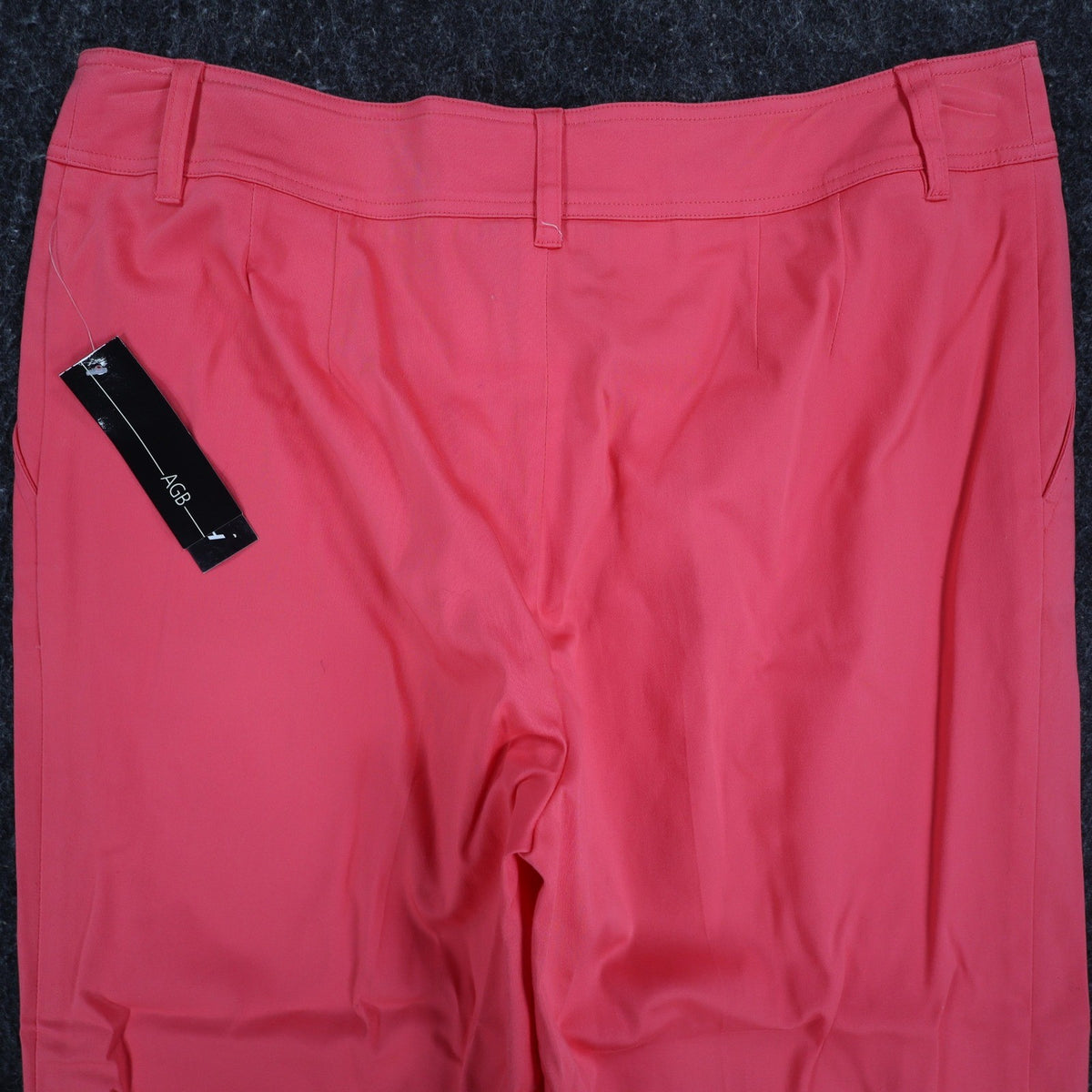 AGB Byer California Capri Pants Womens 10 Coral Cuffed Stretch NWT Deadstock - take2supply