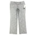 my michelle Y2K Dress Pants Juniors 13 Gray Cotton Blend Wide Leg NWT - take2supply