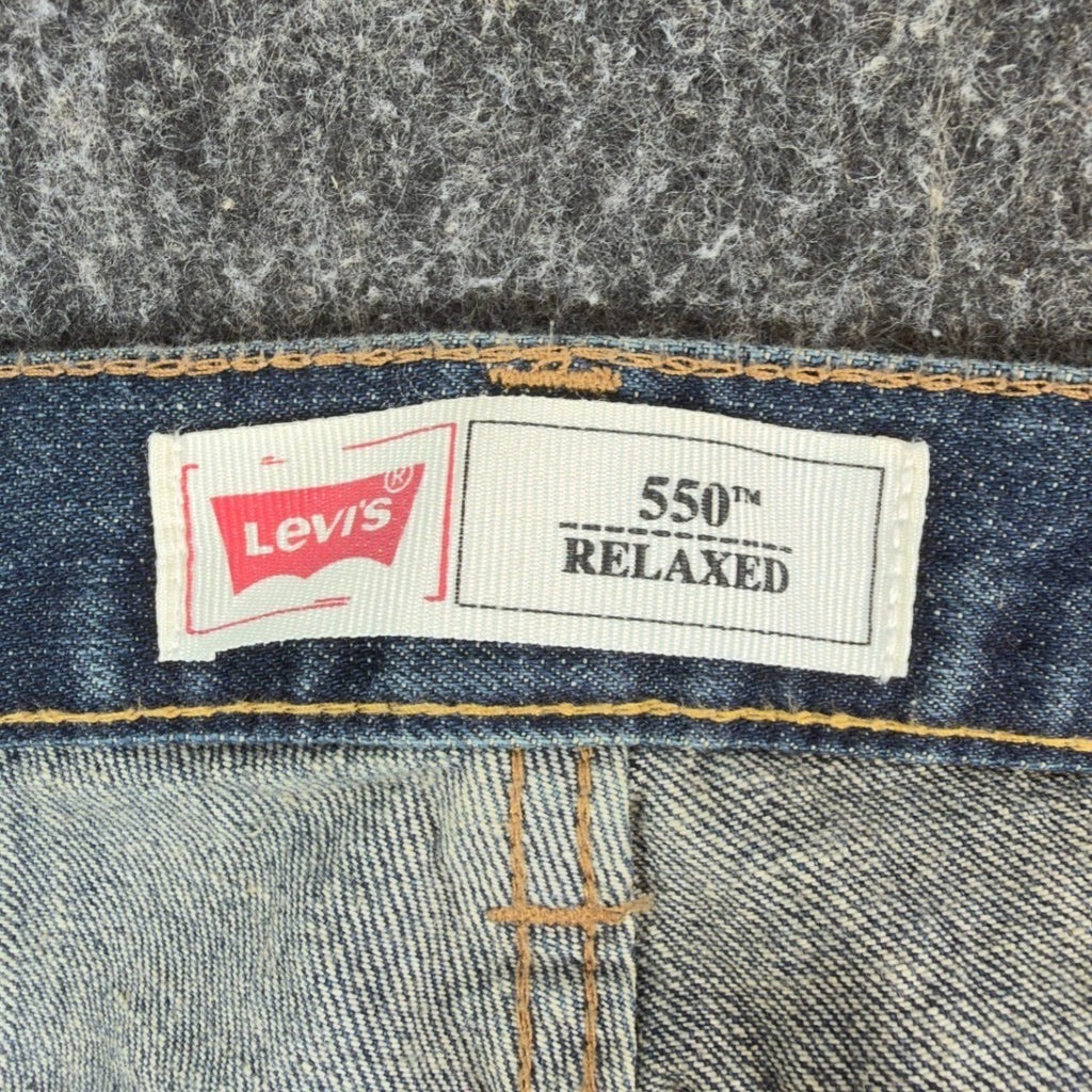 Levis 550 Relaxed Fit Jeans Boys Size 14 Husky 33x28 Blue Denim NWT - take2supply