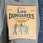 Lee Dungarees Cargo Shorts Mens 29 Khaki Cotton Relaxed Deadstock 219-2437 - take2supply