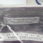 Van Heusen Dress Shirt Mens 16.5 34/35 Vintage Y2K Purple Striped Deadstock NIP - take2supply