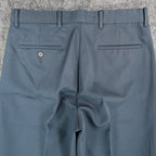 Levi Strauss Action Slacks Mens 33x30 Vintage 2001 Navy Blue Polyester Pants NWT - take2supply