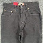 Levi's Y2K 550 Student Relaxed Fit Jeans Men 29x30 Black Denim NWT Deadstock - take2supply