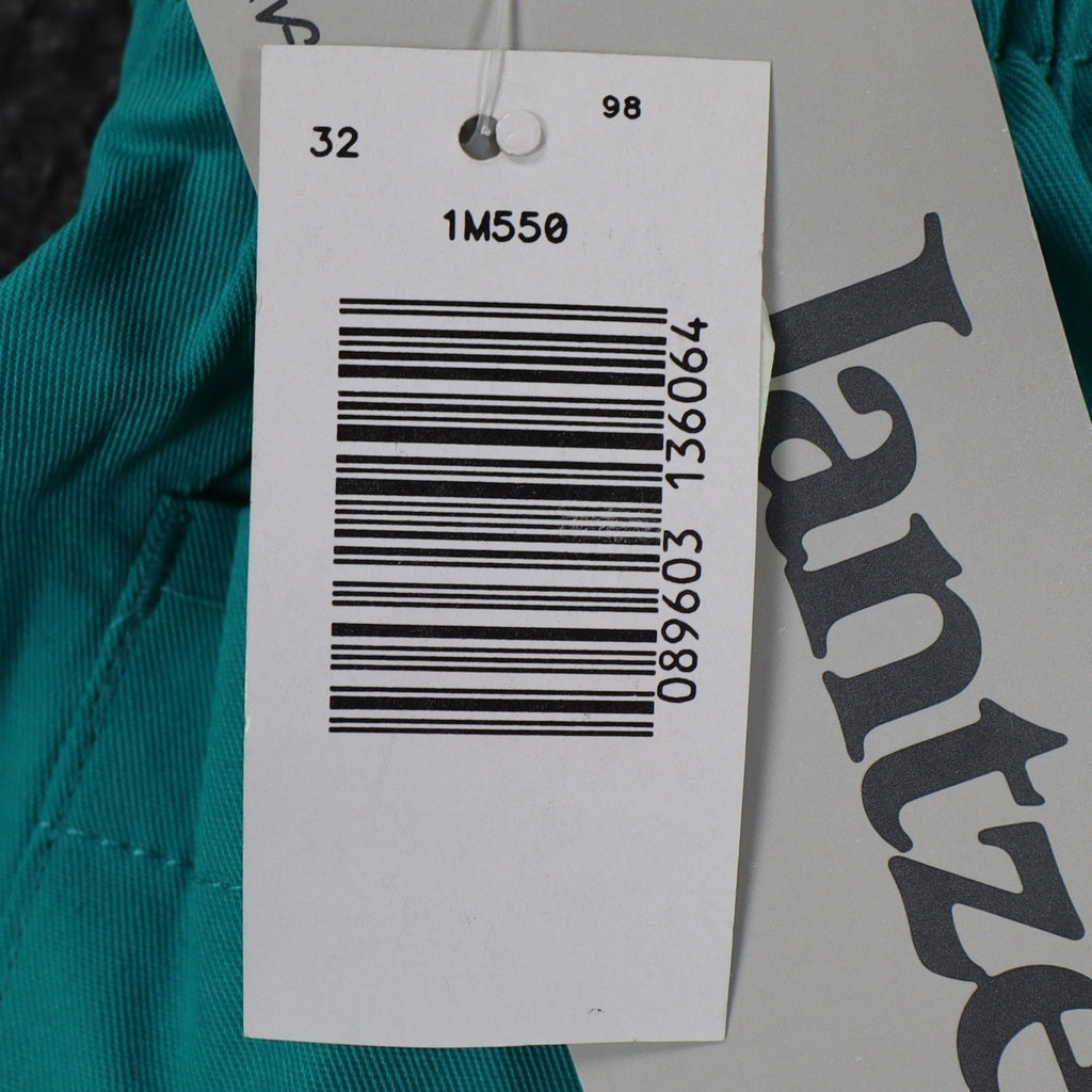 Jantzen Shorts Mens 32 Vintage 90s Teal Green Poly Cotton Deadstock 1M550 - take2supply