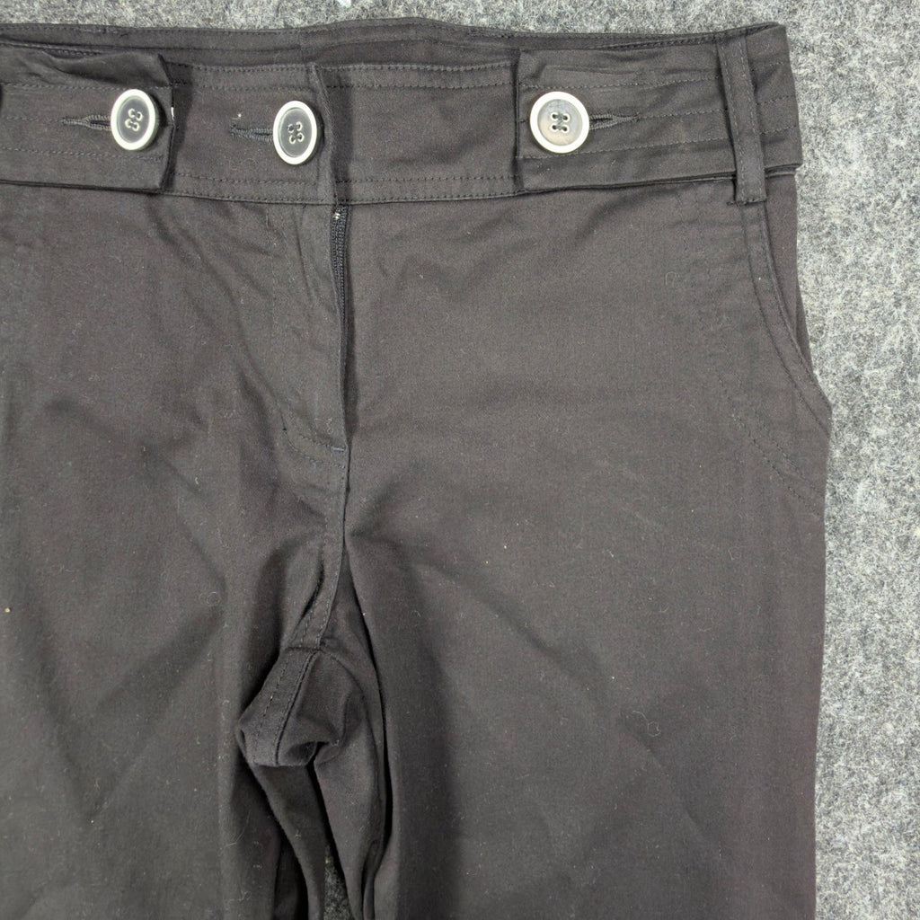 My Michelle Y2K Flare Pants Girls 12 Black Stretch Low Rise NWT Deadstock - take2supply