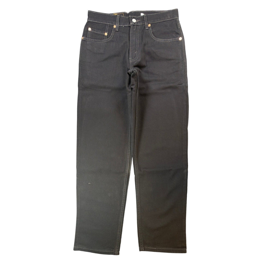 Levi's Vintage 90s 550 Relaxed Fit Jeans Mens 29x30 Black Denim NOS NWT - take2supply