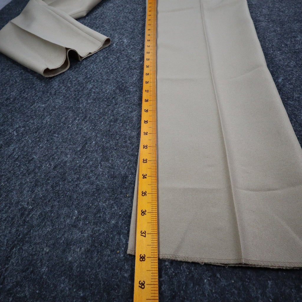 Gino Cappeli Dress Pants Mens 33 Vintage 90s Tan Polyester Pleated Trousers NEW - take2supply