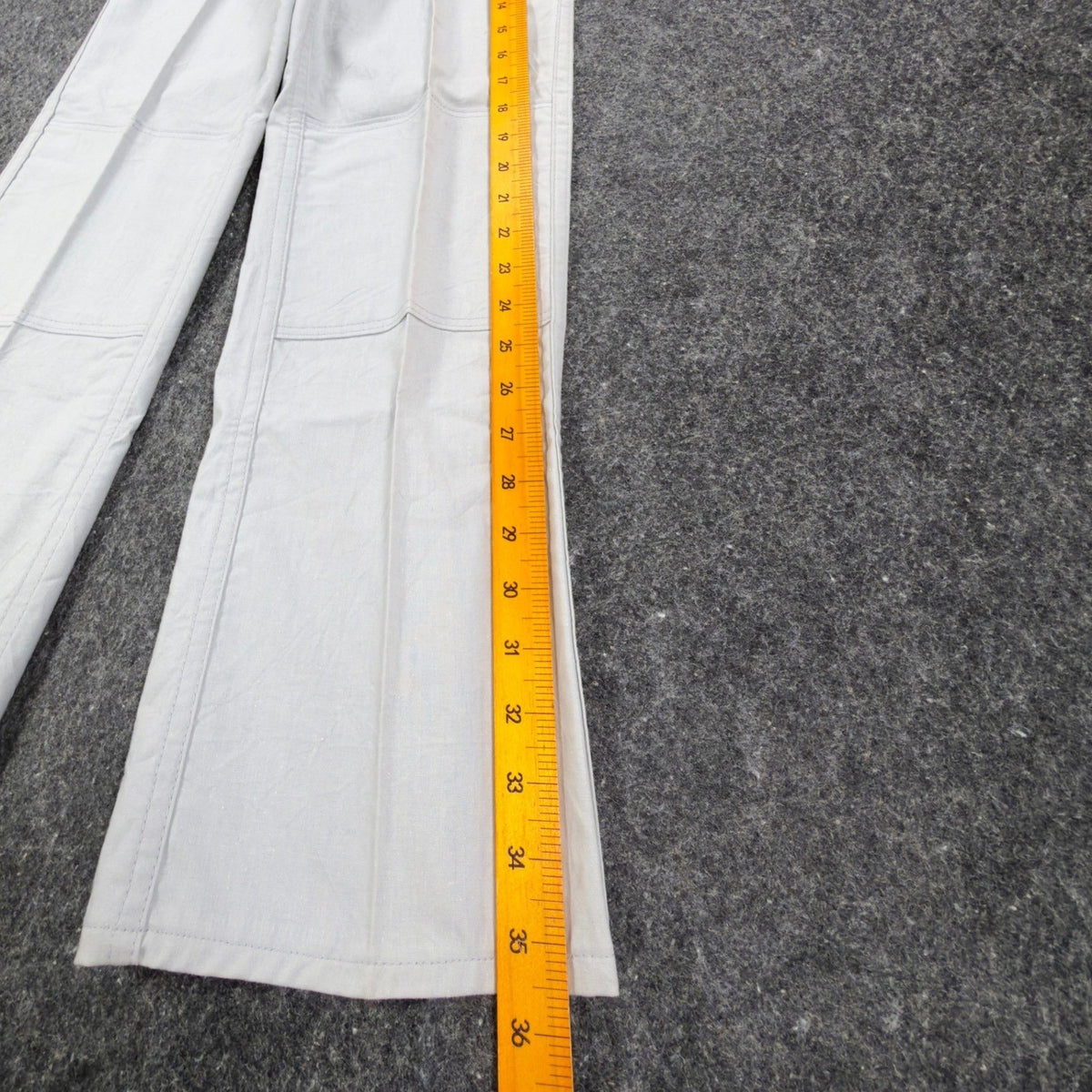 Dakota Vintage 70s Work Pants Boys 12 Gray Cotton Deadstock NWT USA Union Made - take2supply